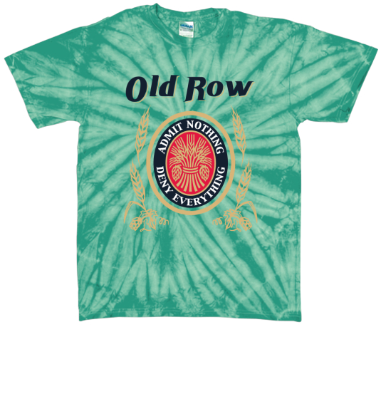 Old Row Tie Dye Retro Can Shirt | Teespring